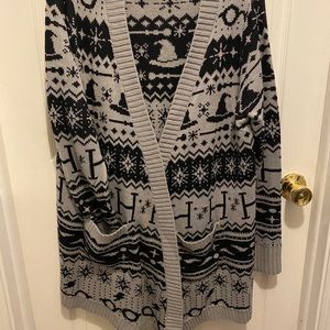 Harry Potter cardigan, sz XL